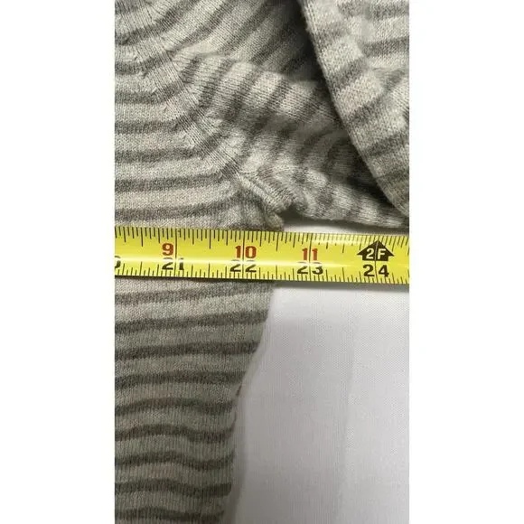 Lot Of 2- J Crew Men's Harbor Cotton Sweaters XL Crewneck Striped Navy Gray - Picture 7 of 10